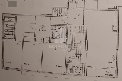 Apartamento T3 para Venda em Cidade da Maia