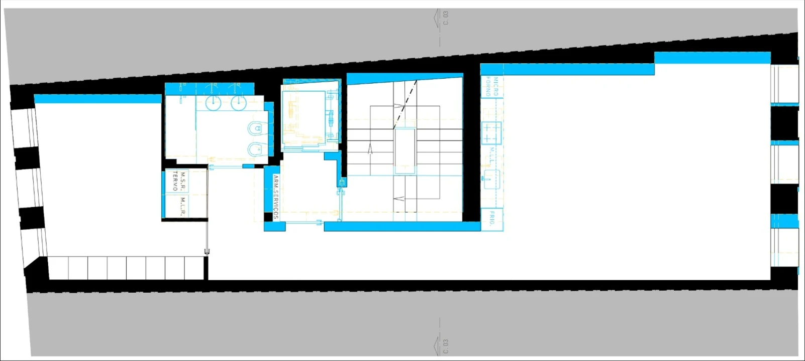 Apartamento T1 para Arrendamento em Aldoar, Foz do Douro e Nevogilde Foto 20