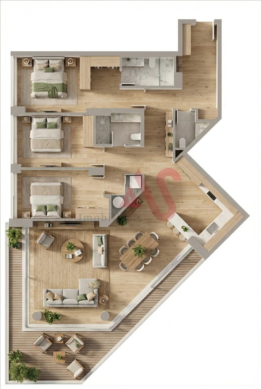 Apartamento T3 para Venda em Vila do Conde Foto 32