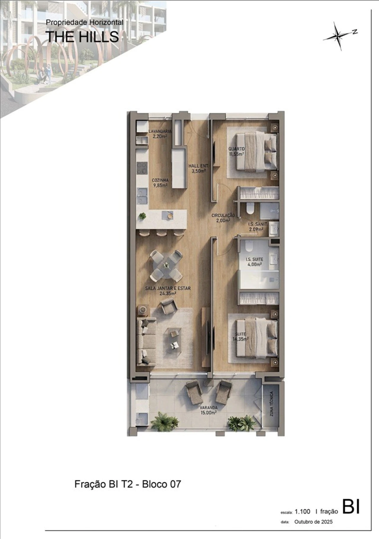 Apartamento T2 para Venda em São Martinho Foto 13