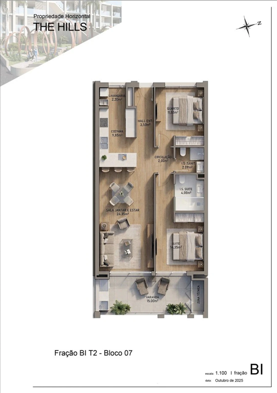 Apartamento T2 para Venda em São Martinho Foto 13