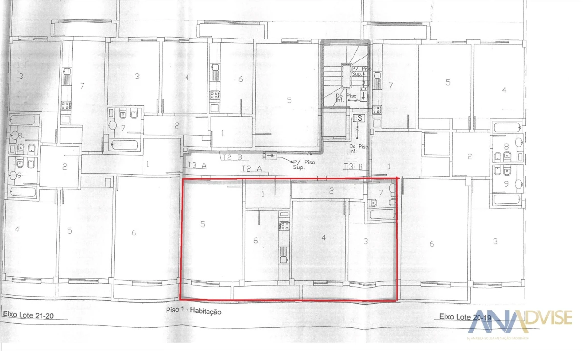 Apartamento T2 para Venda em Viseu Foto 24