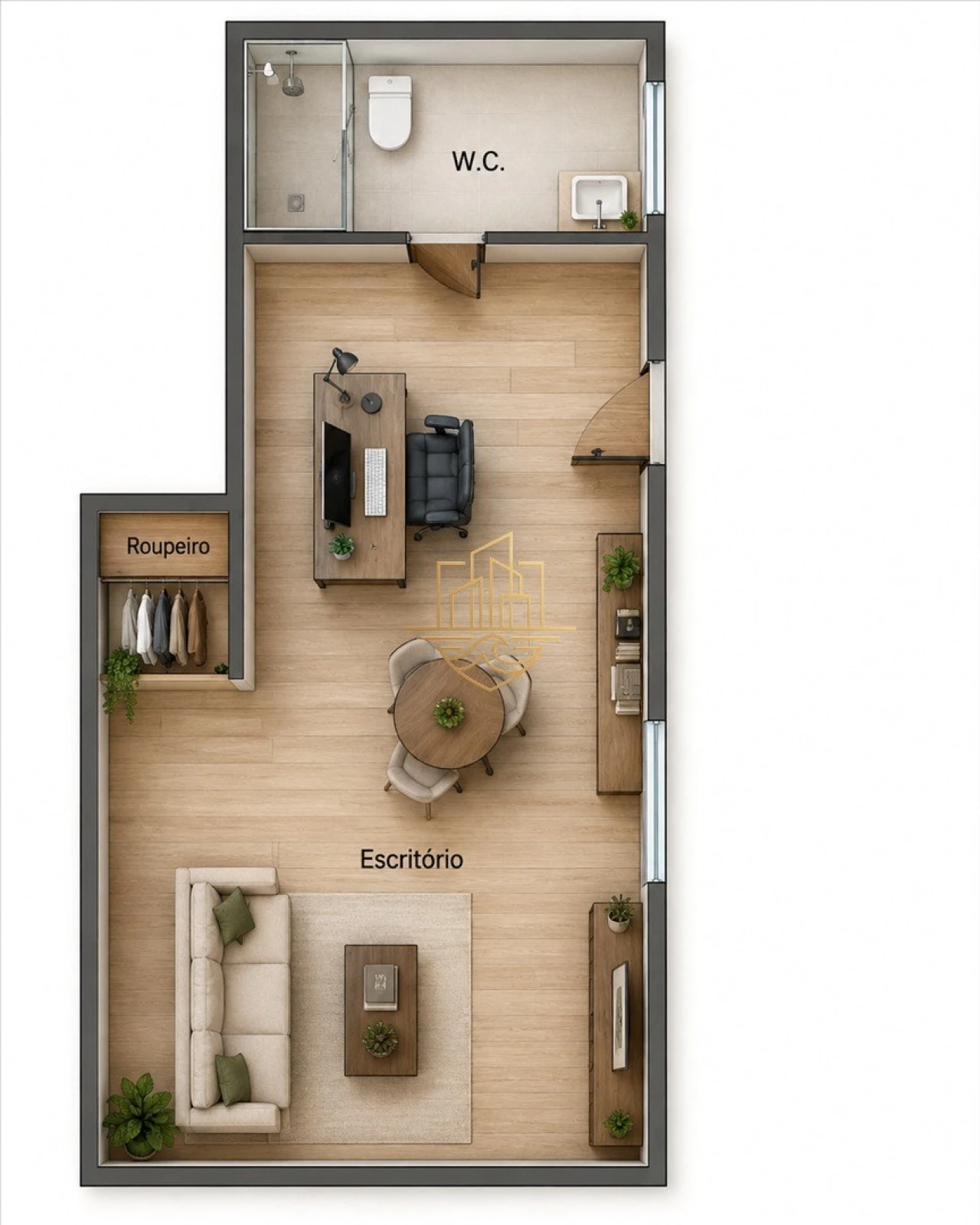 Apartamento T3 para Venda em Ramalde Planta 2