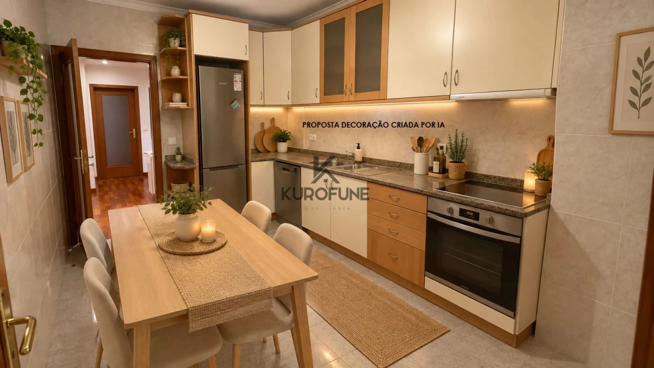 Apartamento T2 para Arrendamento em Madalena Foto 9