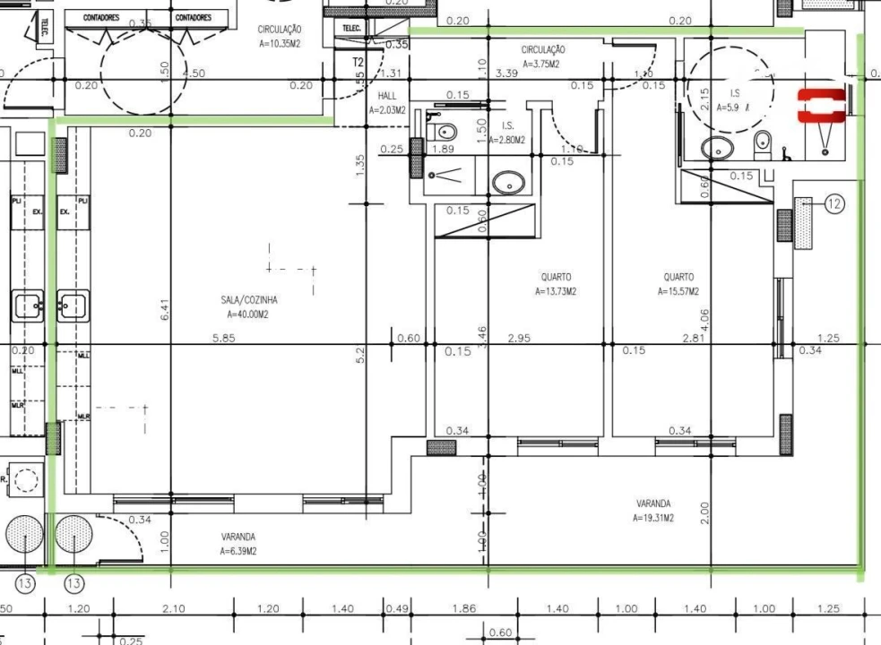 Apartamento T2 para Venda em Montijo e Afonsoeiro Foto 28