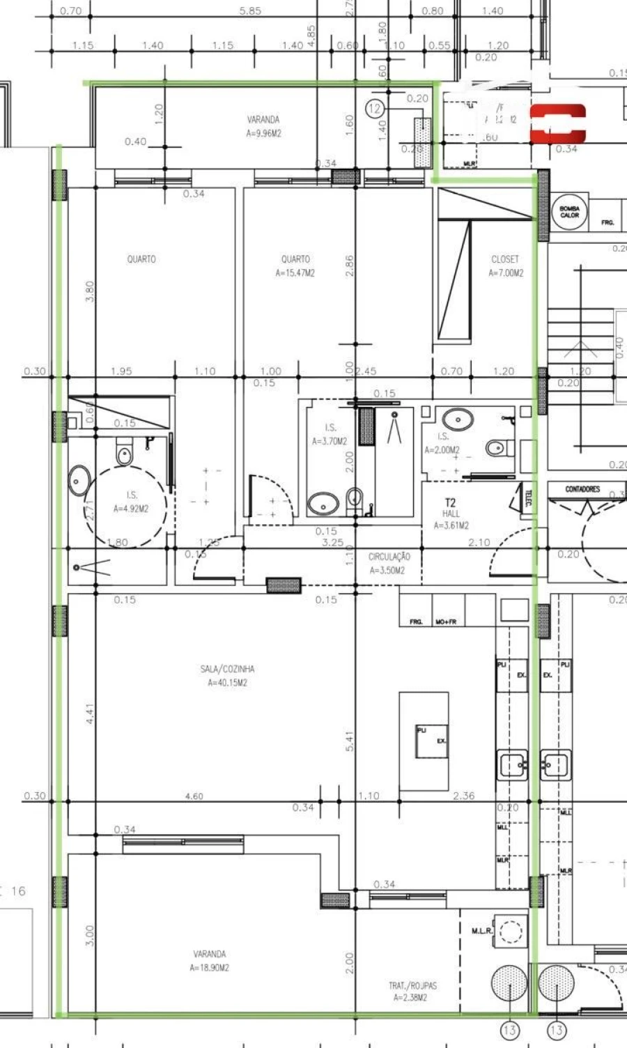 Apartamento T2 para Venda em Montijo e Afonsoeiro Foto 28