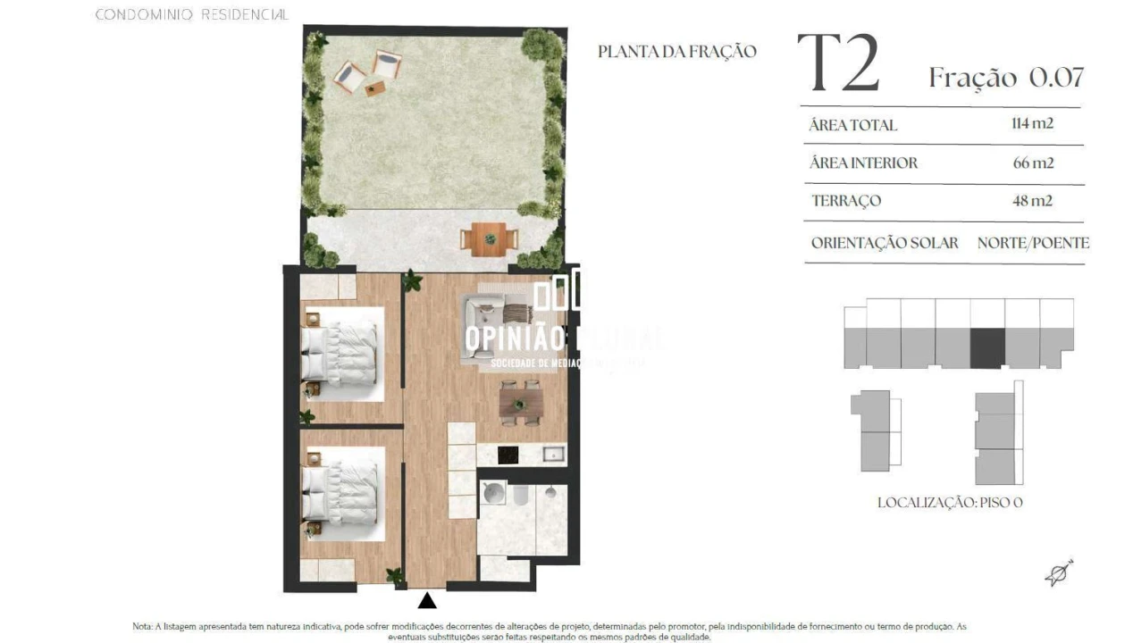 Apartamento T2 para Venda em Vilar de Andorinho Foto 8