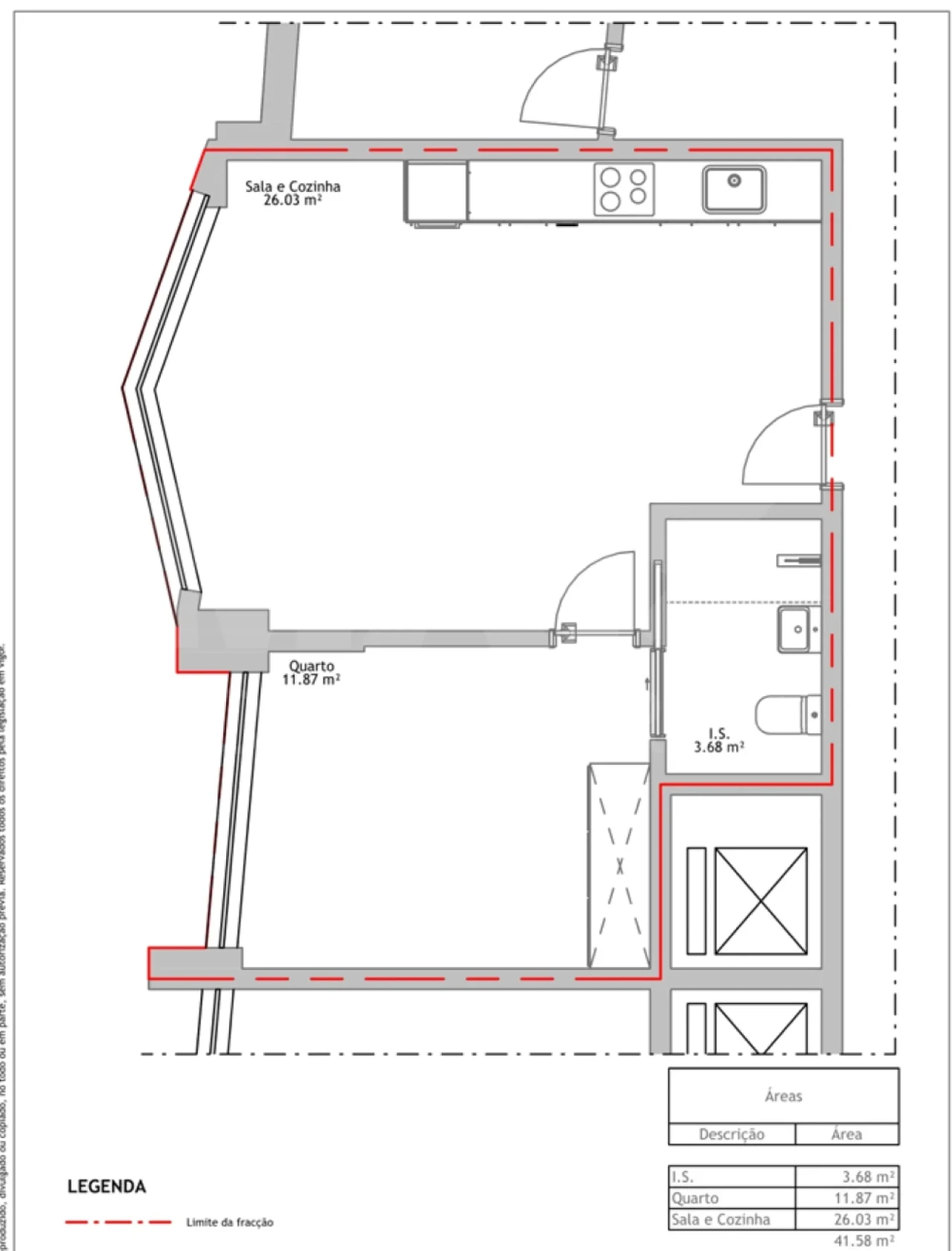 Apartamento T1 para Venda em Agualva e Mira-Sintra Foto 10