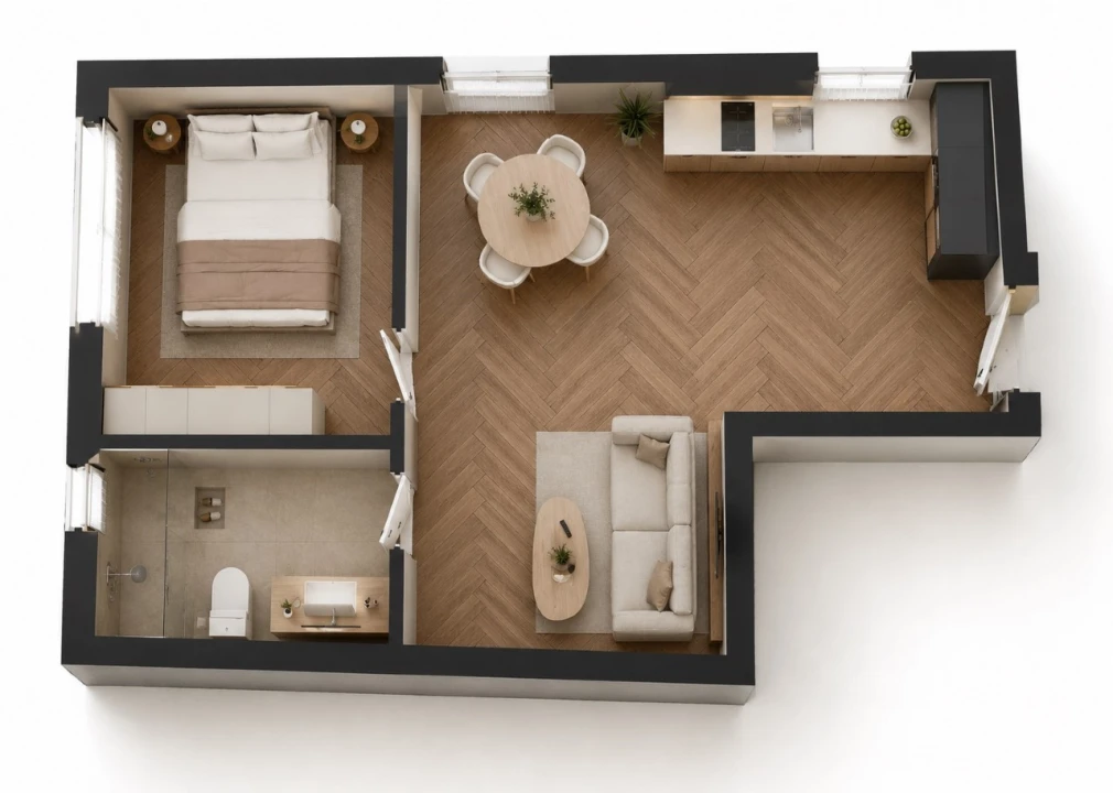 Apartamento para Venda em Buarcos Foto 14