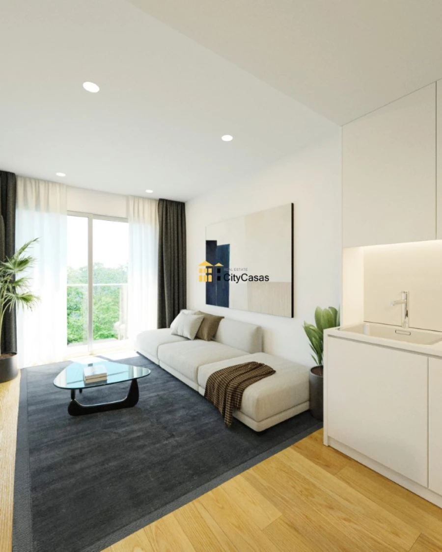 Apartamento T1 para Venda em Pedrouços Foto 2