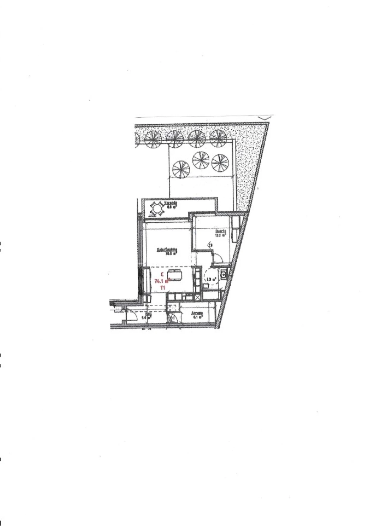Apartamento T1 para Venda em Mafamude e Vilar do Paraíso Foto 13