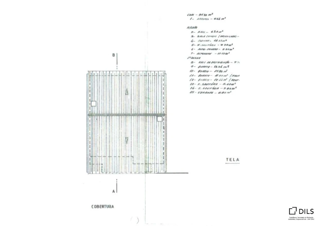 Moradia T4 para Venda em Alcabideche Planta 2