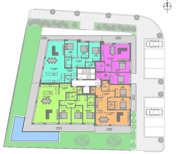 Apartamento T3 para Venda em Mafra Planta 1
