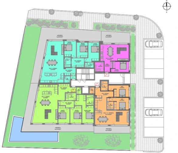Apartamento T1 para Venda em Mafra Planta 1