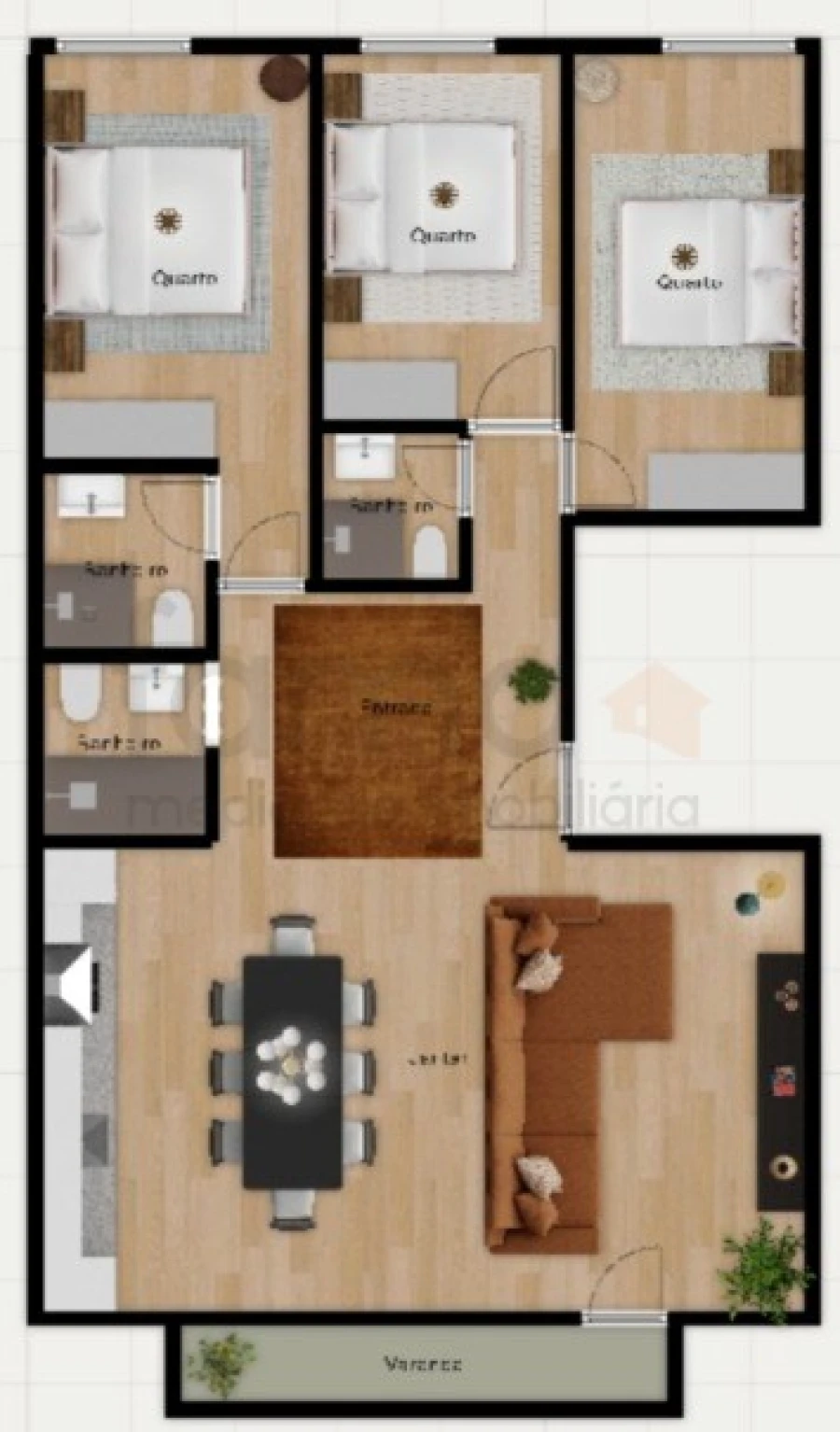 Apartamento T3 para Venda em Benfica Foto 8