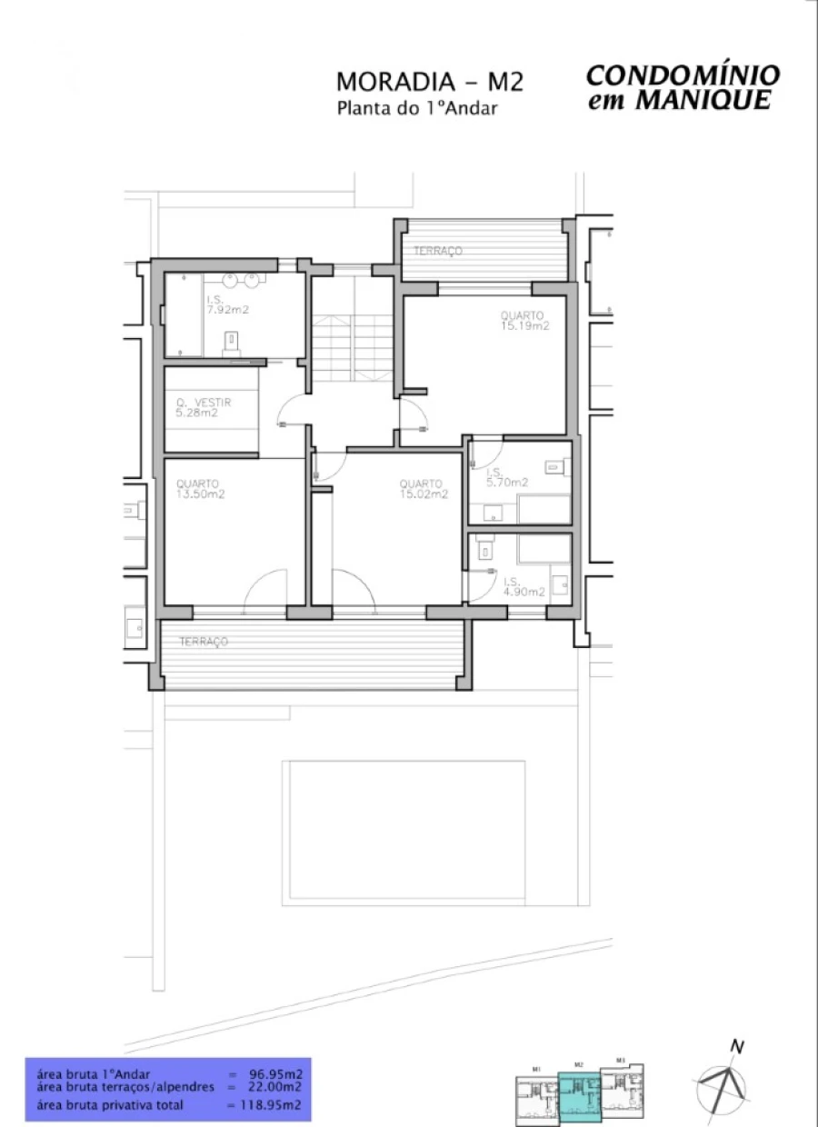 Moradia T4 para Venda em Alcabideche Planta 2