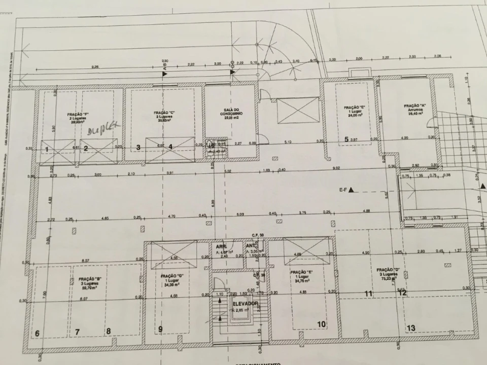 Apartamento T3 para Venda em Carcavelos e Parede Planta 3