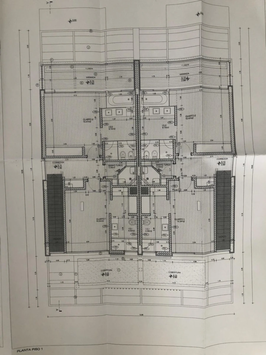 Moradia T3 para Venda em Carvalhal Planta 1