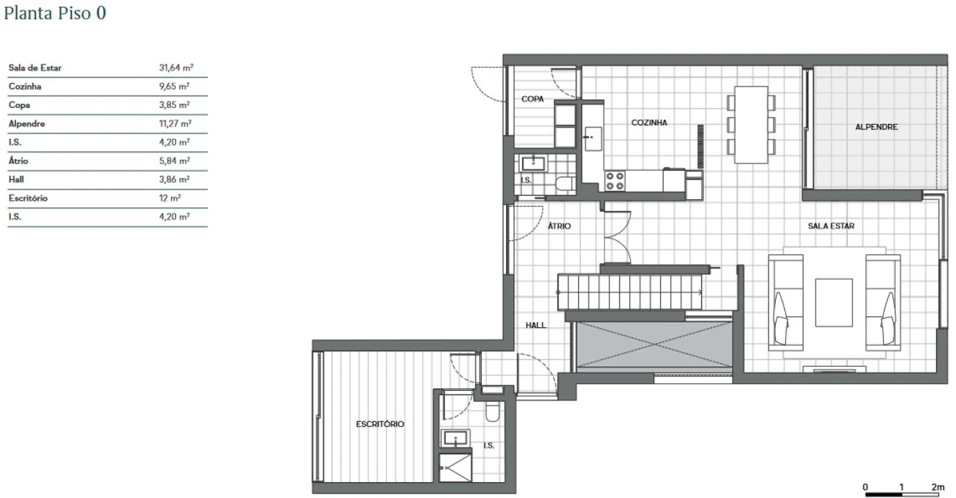 Moradia T4 para Venda em Quarteira Planta 3