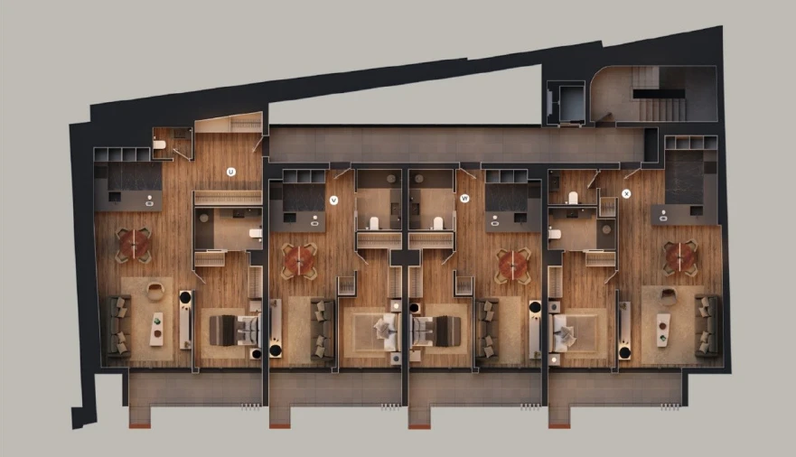 Apartamento T1 para Venda em Misericórdia Planta 1
