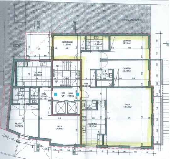 Apartamento T3 para Venda em Arroios Planta 1