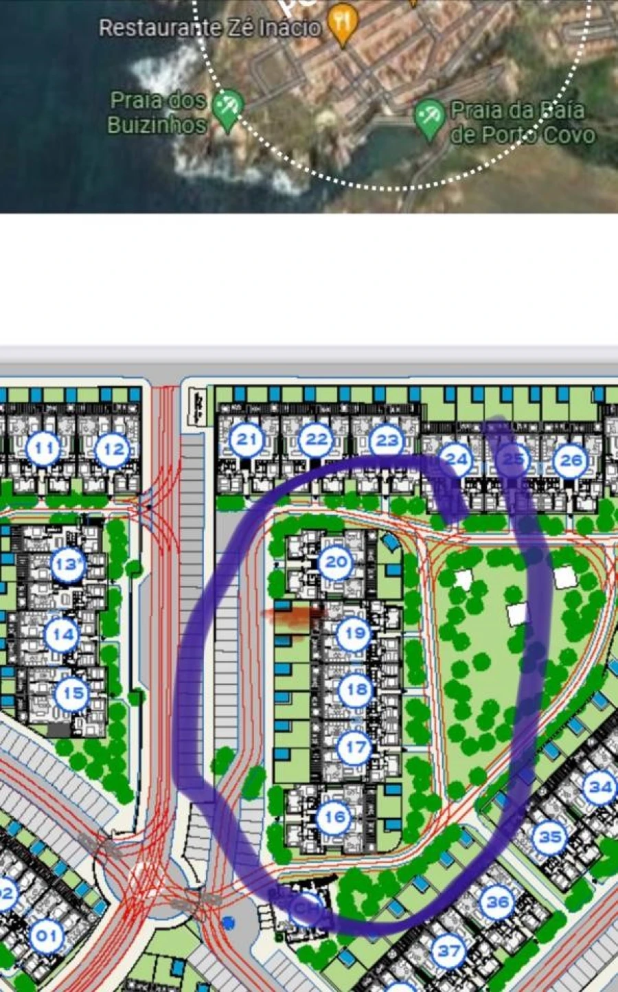 Apartamento T3 para Venda em Porto Covo Planta 1