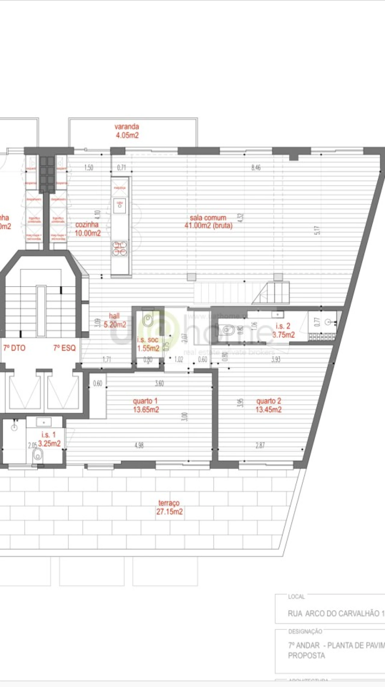 Apartamento T3 para Venda em Campolide Foto 30