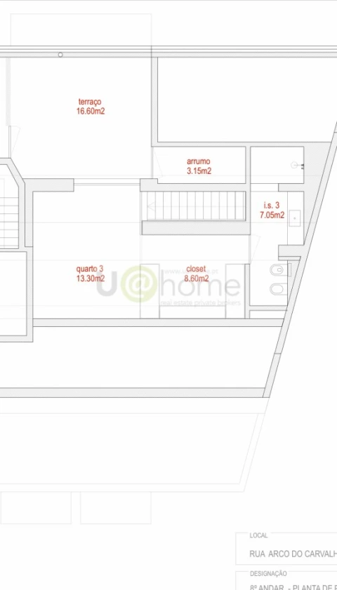 Apartamento T3 para Venda em Campolide