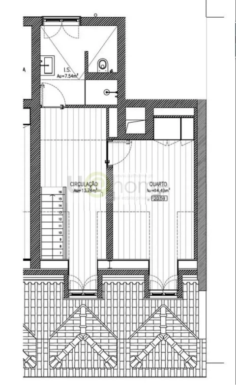 Apartamento T2 para Venda em Santa Maria Maior
