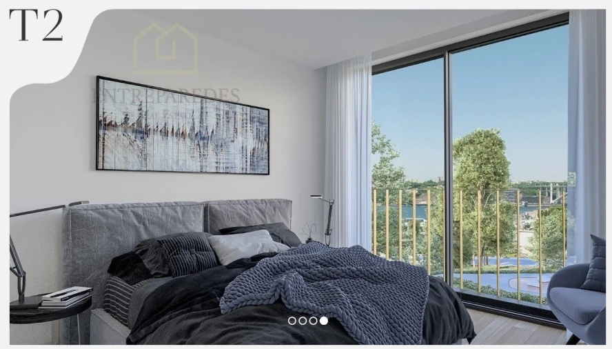 Apartamento T2 para Venda em Santa Marinha e São Pedro da Afurada Foto 3