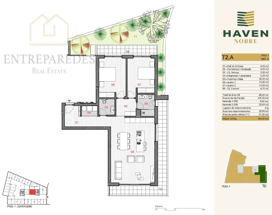 Apartamento T2 para Venda em Silvares, Pias, Nogueira e Alvarenga Foto 24
