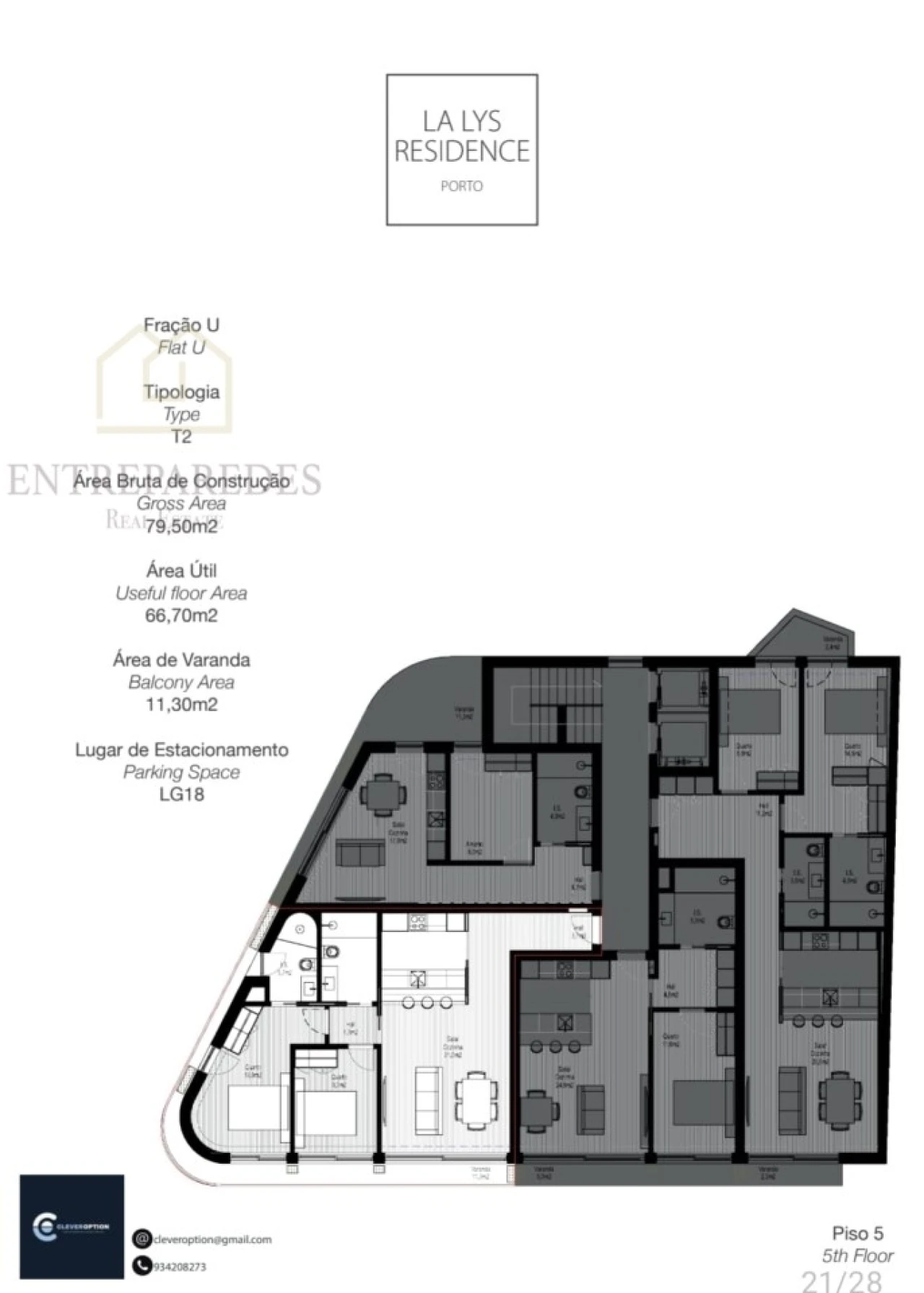 Apartamento T2 para Venda em Paranhos Foto 8
