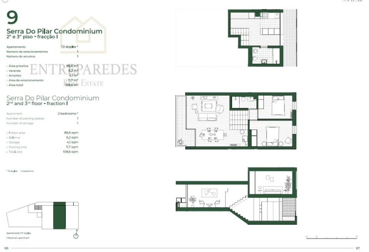 Apartamento T2 para Venda em Santa Marinha e São Pedro da Afurada Foto 12