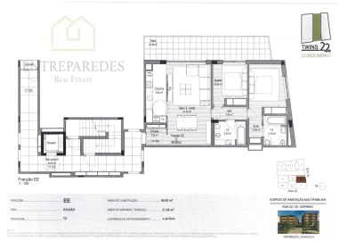 Apartamento T2 para Venda em Espinho
