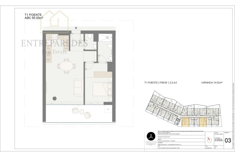 Apartamento T1 para Venda em Oliveira do Douro Foto 44
