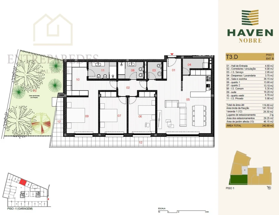 Apartamento T3 para Venda em Silvares, Pias, Nogueira e Alvarenga Foto 24