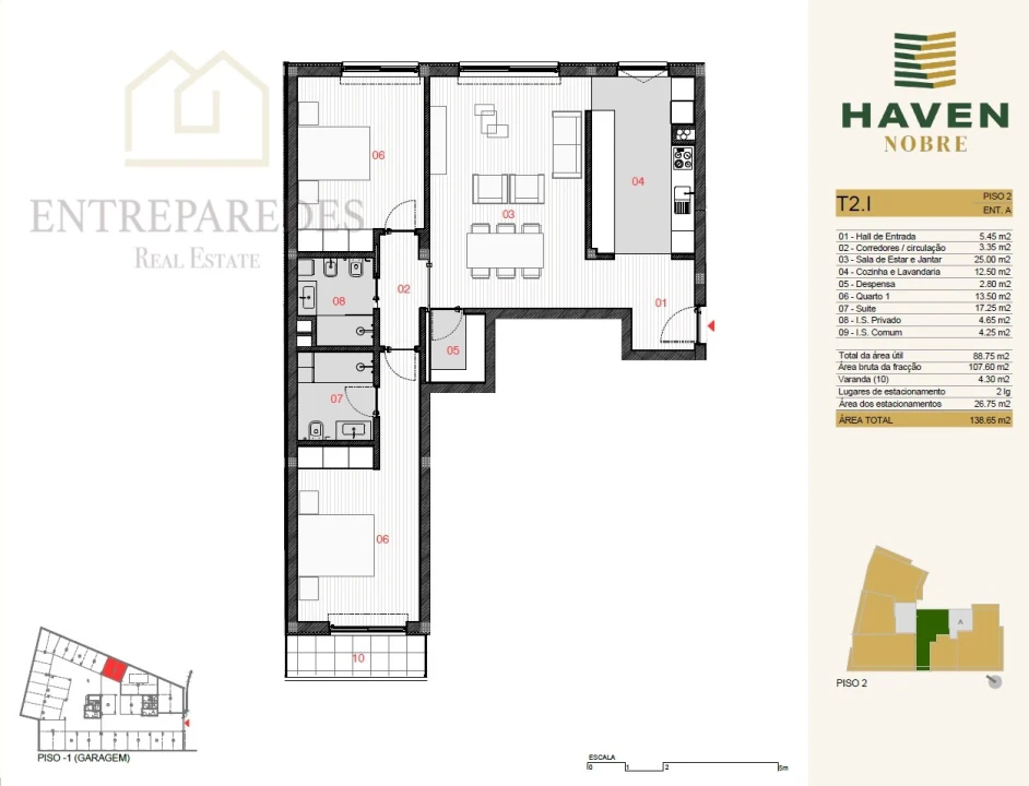 Apartamento T2 para Venda em Silvares, Pias, Nogueira e Alvarenga Foto 24