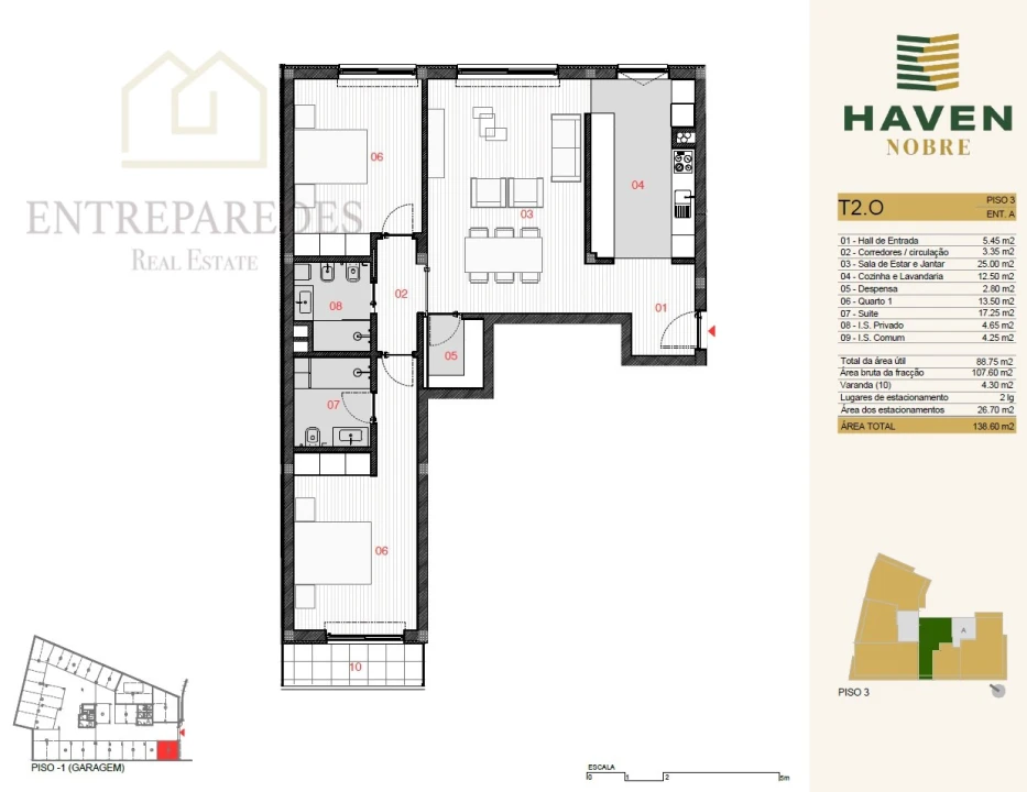 Apartamento T2 para Venda em Silvares, Pias, Nogueira e Alvarenga Foto 24