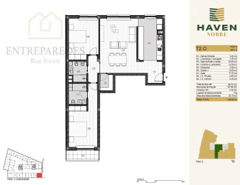 Apartamento T2 para Venda em Silvares, Pias, Nogueira e Alvarenga
