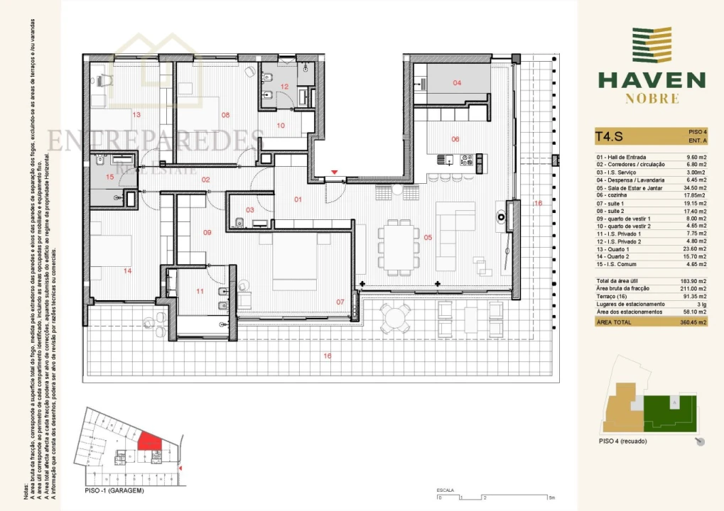 Apartamento T4 para Venda em Silvares, Pias, Nogueira e Alvarenga Foto 24