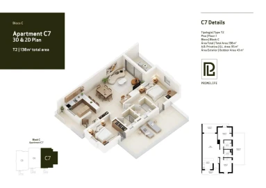 Apartamento T2 para Venda em Lagoa e Carvoeiro