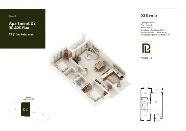 Apartamento T2 para Venda em Lagoa e Carvoeiro