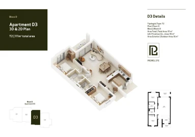 Apartamento T2 para Venda em Lagoa e Carvoeiro