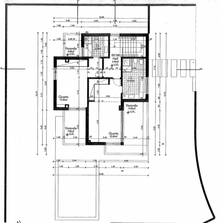 Moradia T3 para Venda em Vau Planta 1