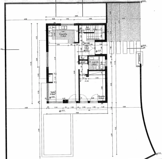 Moradia T3 para Venda em Vau Planta 2