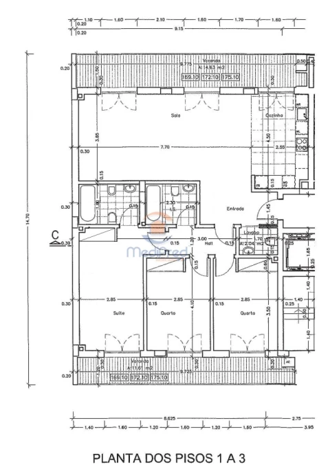 Apartamento T3 para Venda em Santo António dos Cavaleiros e Frielas