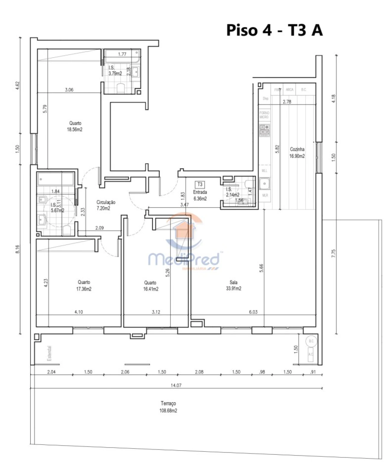 Apartamento T3 para Venda em Ramada e Caneças Foto 15