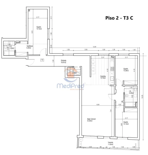 Apartamento T3 para Venda em Ramada e Caneças