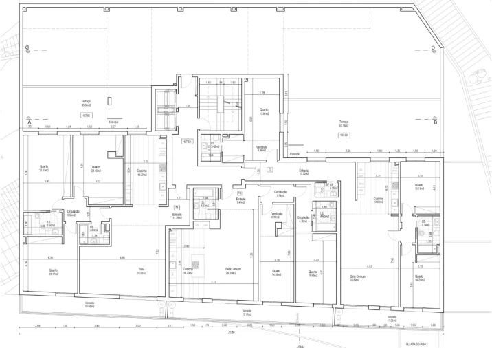 Apartamento T3 para Venda em Ramada e Caneças Planta 2