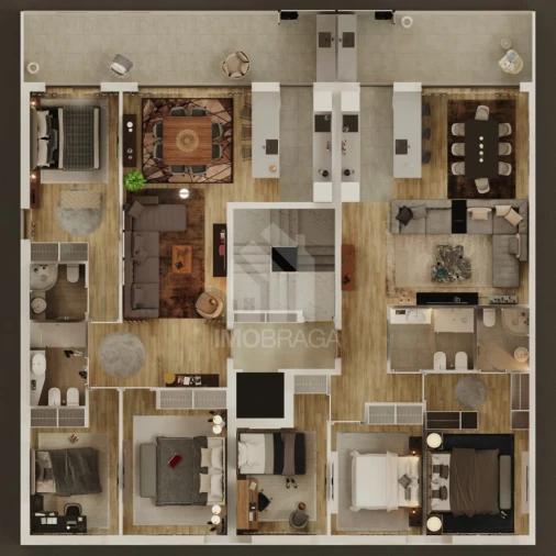 Apartamento T3 para Venda em Celeirós, Aveleda e Vimieiro Foto 7
